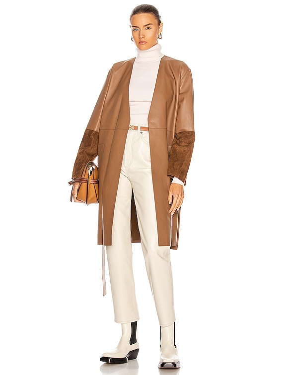 Loewe 2024 leather coat