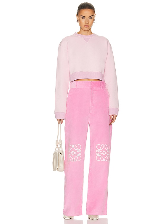 Loewe Anagram Baggy Trouser in Candy | FWRD