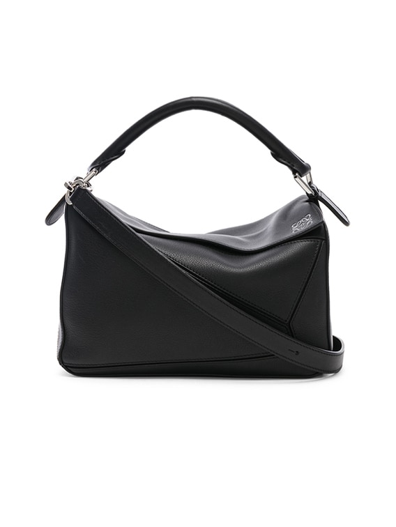 Loewe // Black Small Puzzle Bag – VSP Consignment