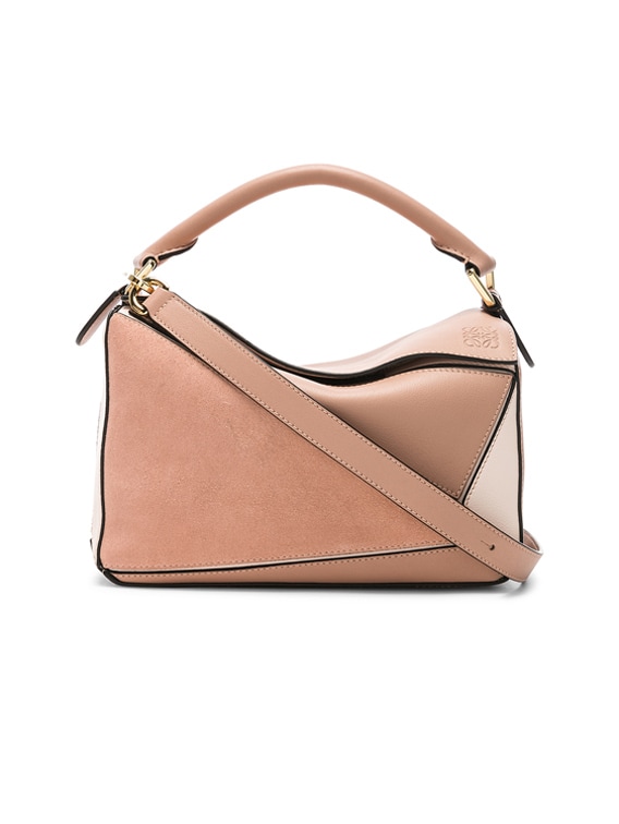 Loewe Puzzle Small Bag in Blush 