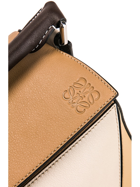 Loewe Puzzle Bag in Mocca Multitone | FWRD