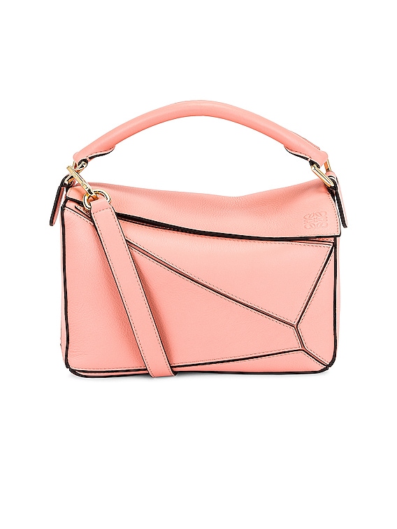 Loewe Pink Tricolor Leather Small Puzzle Bag, Designer Brand, Authentic  Loewe