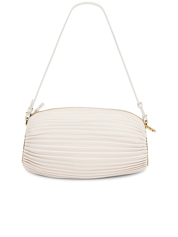 White Loewe Anagram Shoulder Bag – Designer Revival