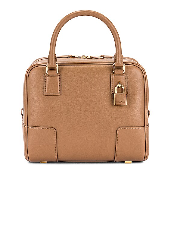 Loewe Amazona 19 Square Bag in Mink | FWRD