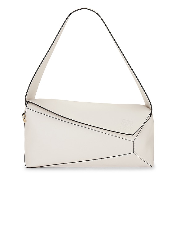 Loewe Puzzle Hobo Bag Review + how to style a white handbag