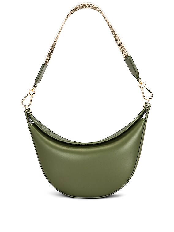Loewe Luna Small Bag in Avocado Green | FWRD