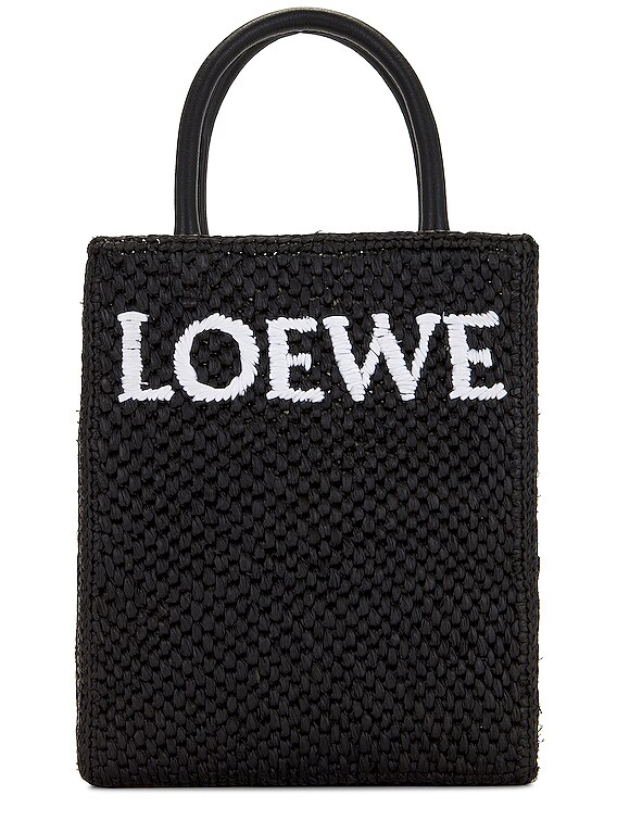 Loewe A5 TOTE バッグ - Black & White | FWRD