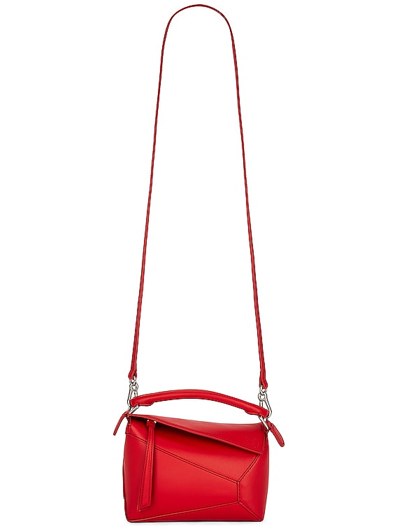 Loewe Mini Puzzle Edge Leather Shoulder Bag