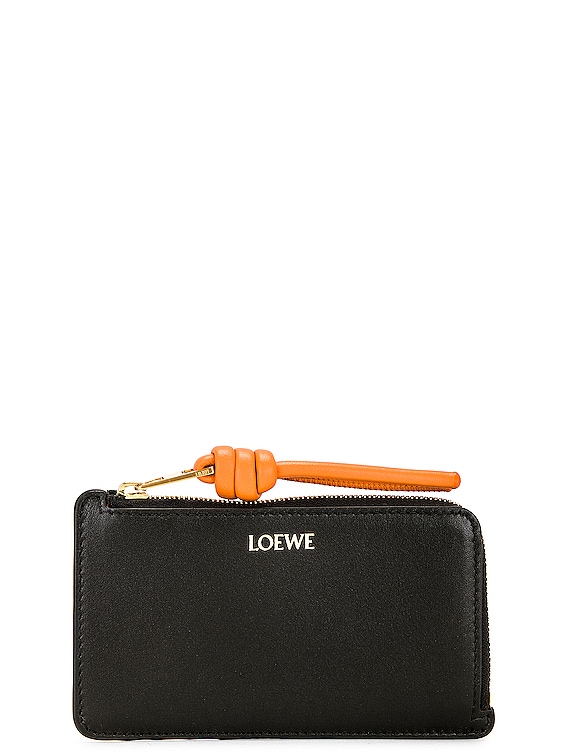 Loewe Leather Knot Zip-Around Wallet