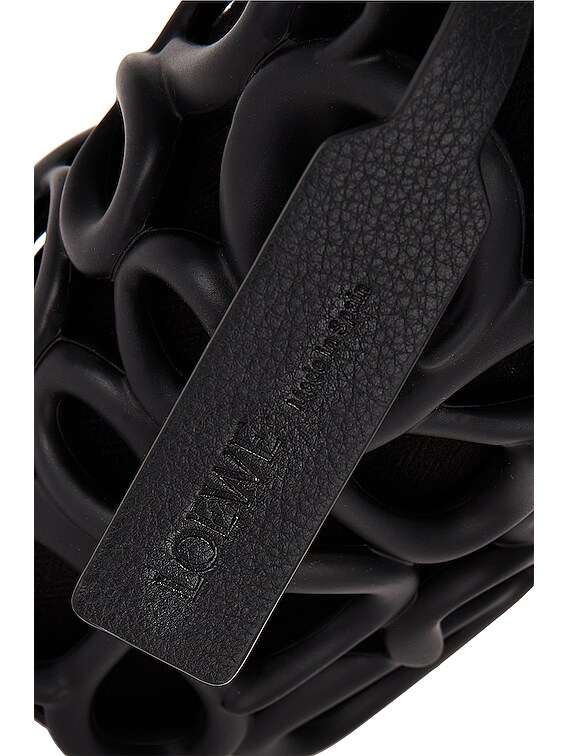 Loewe Anagram Inflated Pocket Bag in Black | FWRD