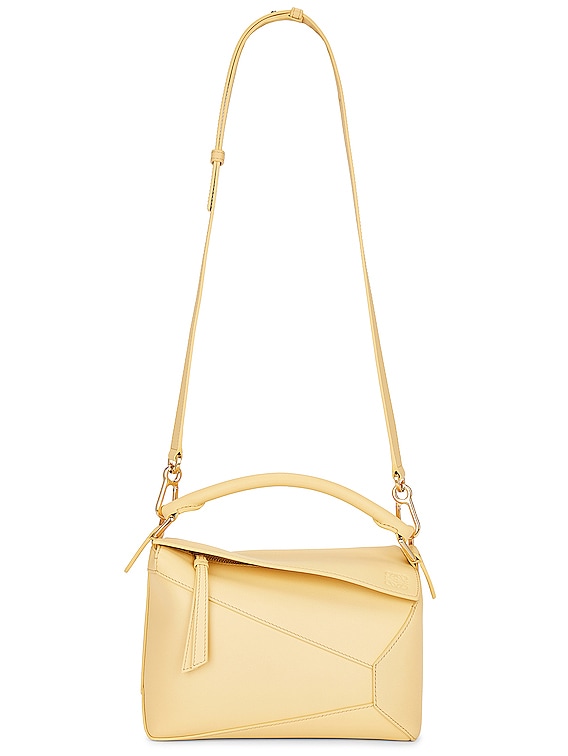 Loewe Puzzle Edge Small Bag in Vanilla | FWRD