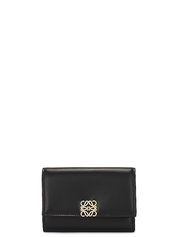 Loewe Anagram Puffer Small Vertical Wallet in Black | FWRD Loewe Anagram Puffer Small Vertical Wallet in Black | FWRD