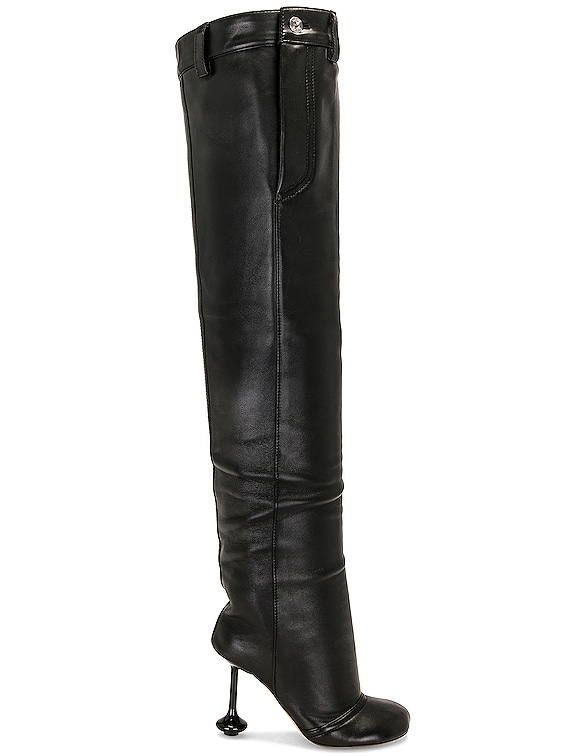 Loewe Toy Panta High Boot in Black | FWRD