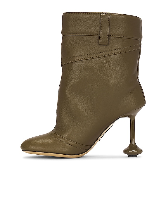 Loewe Toy Ankle Boot in Olive | FWRD