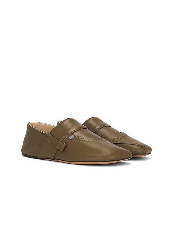 【送料&関税込】Loewe Toy Pocket Leather Slippers LOEWE Toy leather slippers | NET-A-PORTER