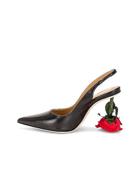 Heels with roses on sale on the back