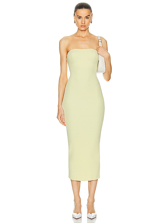 Arden Strapless Knit Midi Dress