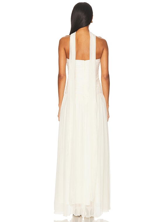 LPA Skye Maxi Dress in Ivory | FWRD