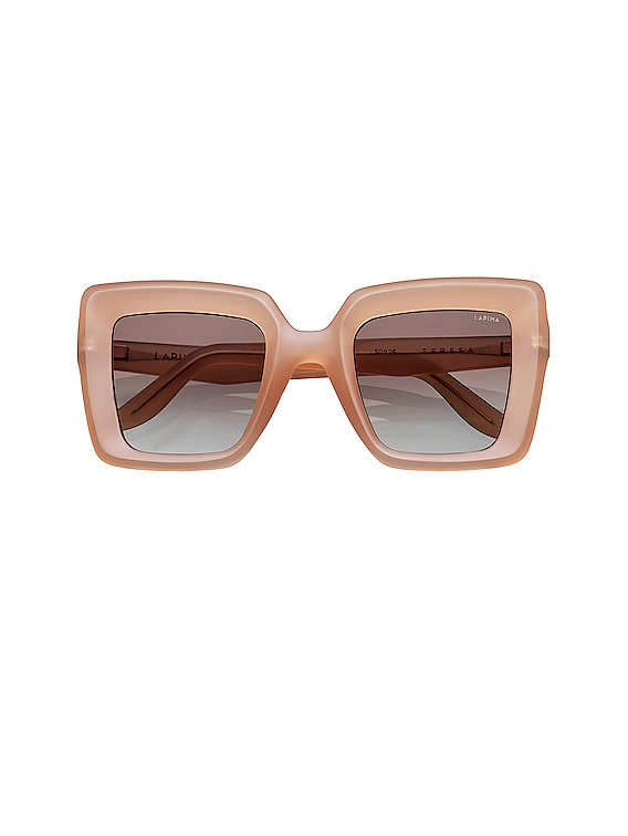 LAPIMA Teresa Sunglasses in Areia Gradient | FWRD display picture 1