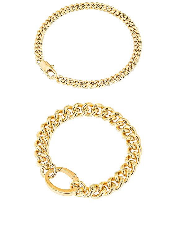 for FWRD Presa and Curb Chain Bracelet Set