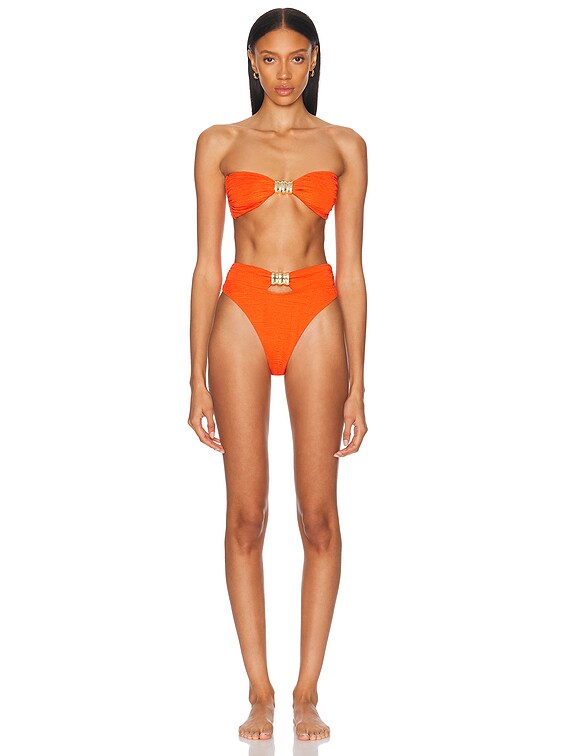 La Porte KATE ビキニボトム - Tangerine | FWRD