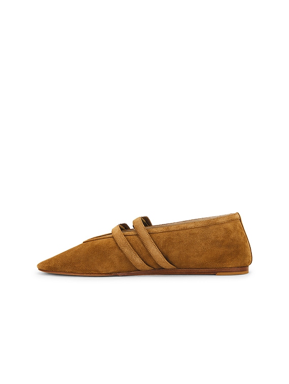 Claudia Western Buckle Ballet Slipper