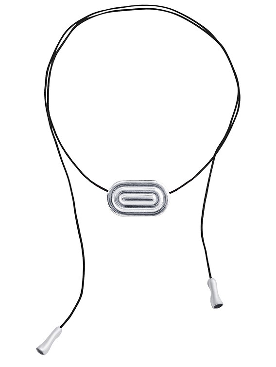 Louis Abel Maze Cord Necklace in Silver | FWRD