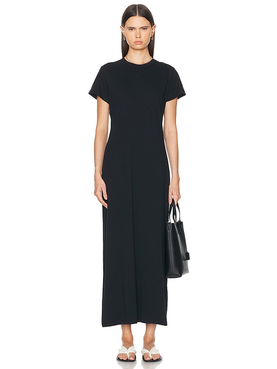 LESET Margo Maxi Dress in Black | FWRD