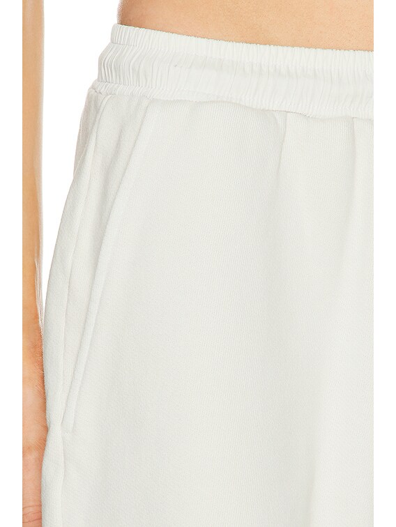 LESET Jamie Bermuda Short in Chalk | FWRD