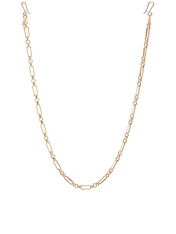 Circle Eyeglass Chain in Gold | FWRD