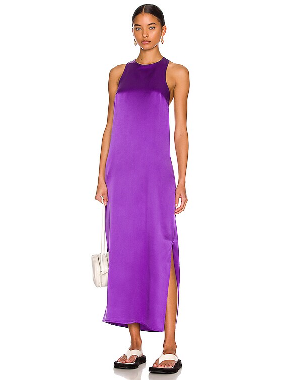 Loulou Studio Sula Dress in Purple | FWRD