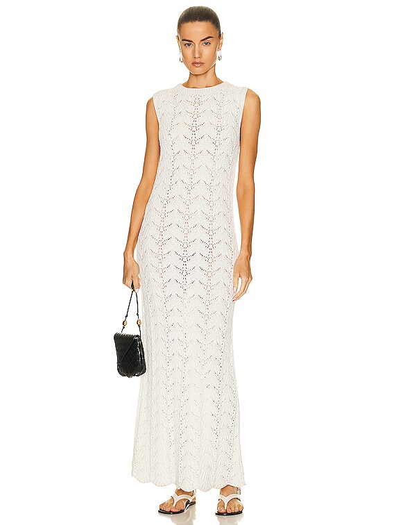 loulou studio crochet dress Loulou Studio Crochet Short Dress
