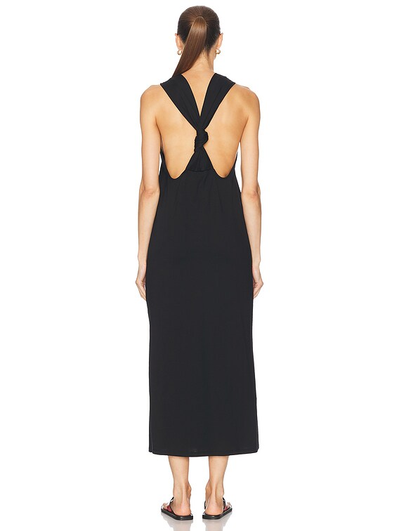 ワンピース Loulou Studio DRESS (RAYNA BLACK) Loulou Studio Rayna Backless Dress in Black – Hampden Clothing