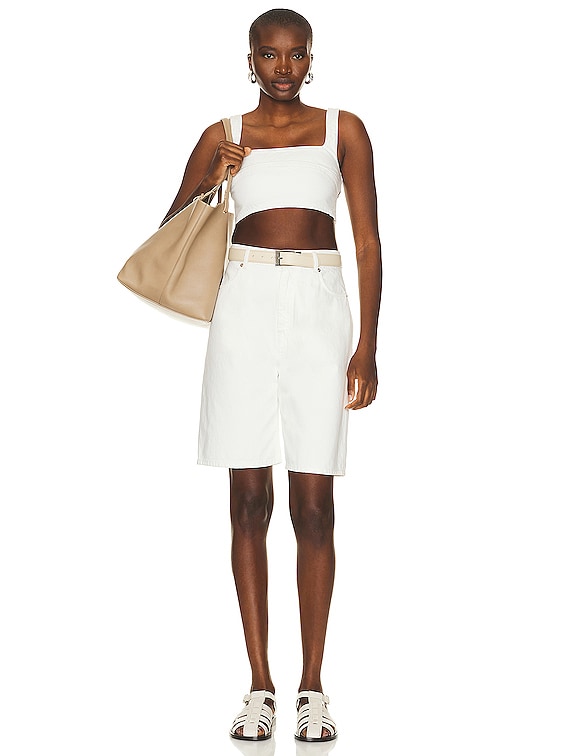 ショートパンツ LouLou De Saison Shorts White Loulou De SaisonのショートパンツがSSENSEでセール中 | SSENSE 日本