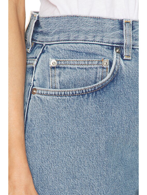 Loulou de Saison Wular Straight Leg Jeans in Washed Light