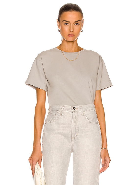 Loulou Studio LIPARI Tシャツ - Grey | FWRD