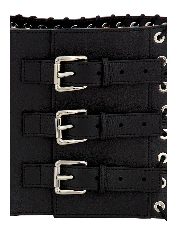 Ludovic de Saint Sernin Show Belt in Black Matte | FWRD display picture 3