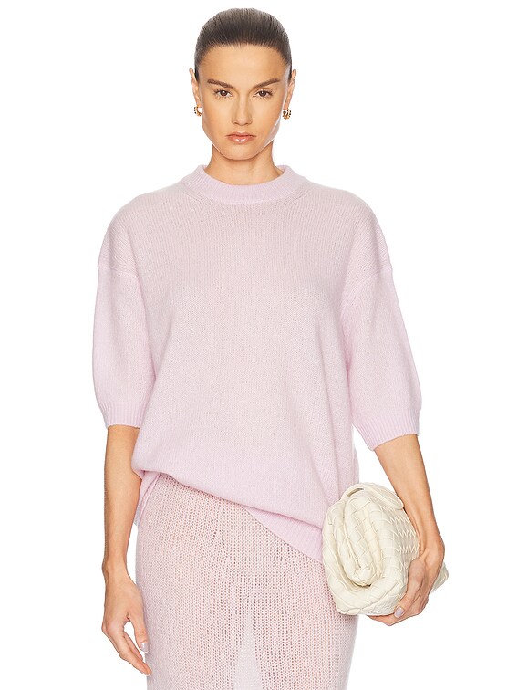 Lisa Yang Siv Sweater in Dahlia | FWRD