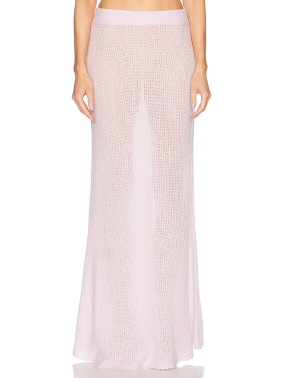 Lisa Yang Kelsy Skirt in Dahlia | FWRD
