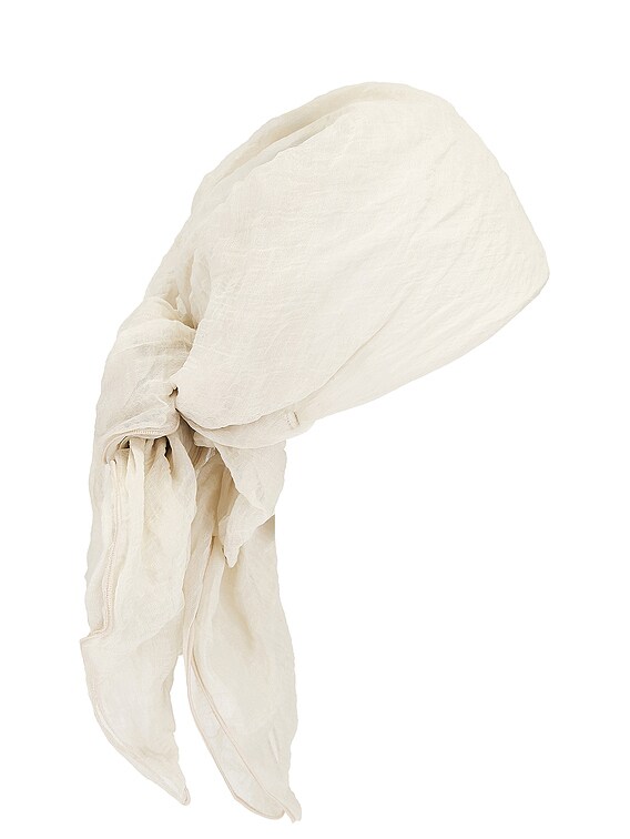 Magda Butrym Head Scarf in Beige | FWRD