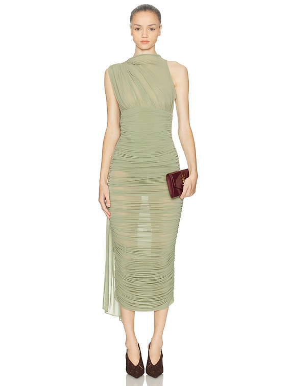 Ruched Long Dress