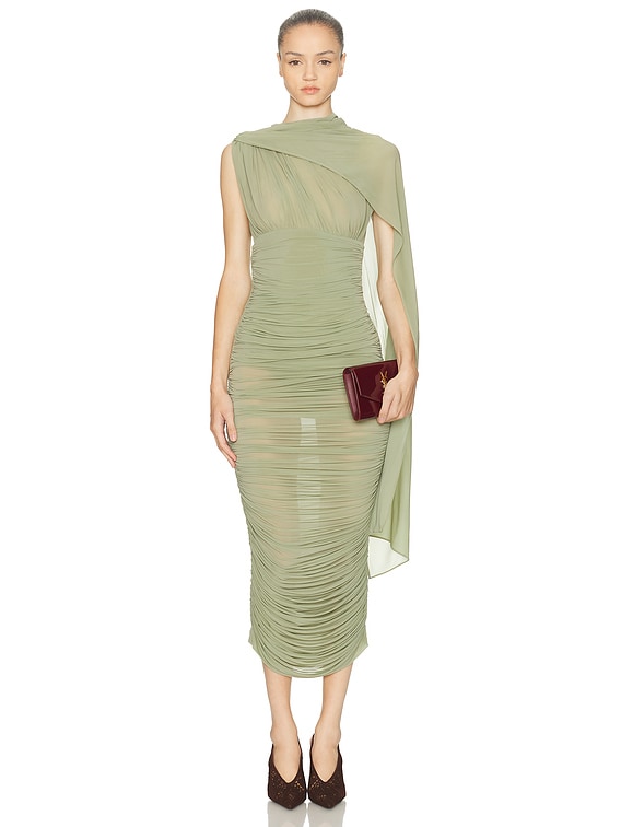 Ruched Long Dress