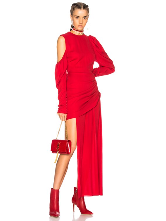 Magda Butrym Sevilla Dress in Red | FWRD