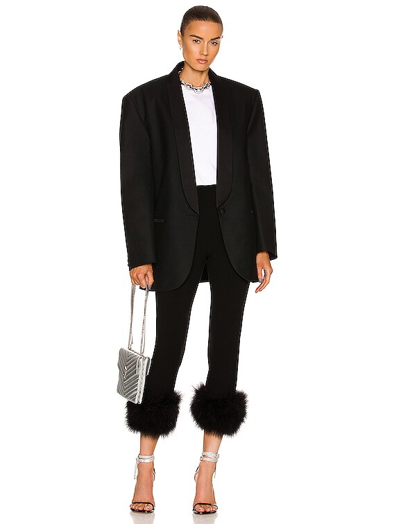 Magda Butrym Blazer in Black | FWRD Magda Butrym Blazer in Black | FWRD