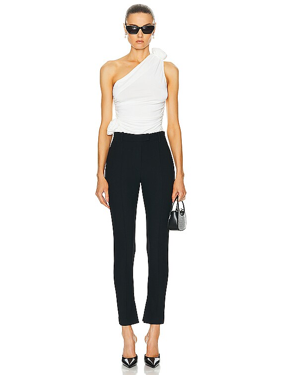 Magda Butrym Straight Leg Pant in Black | FWRD