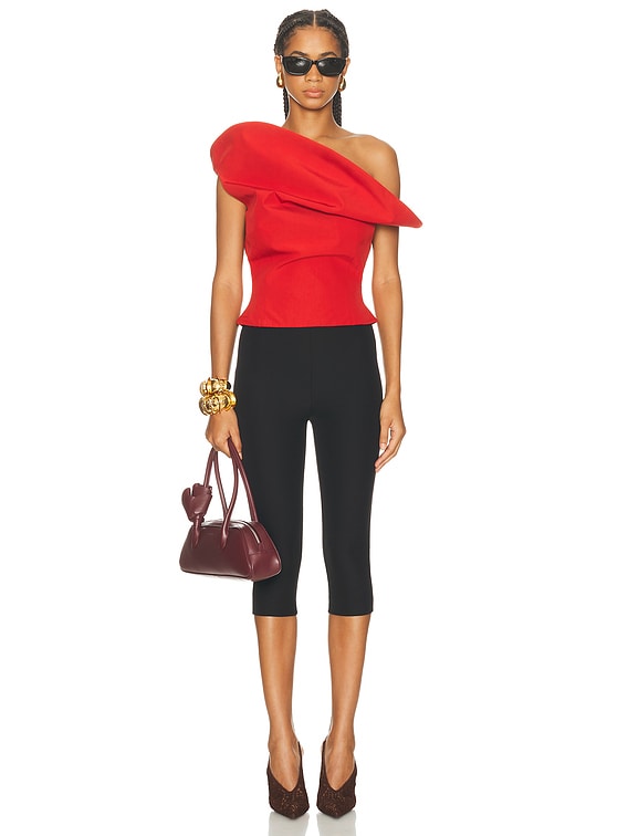 Sculptural Sleeveless Top