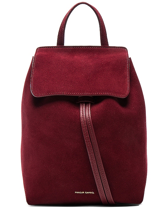 Mansur gavriel cheap suede backpack