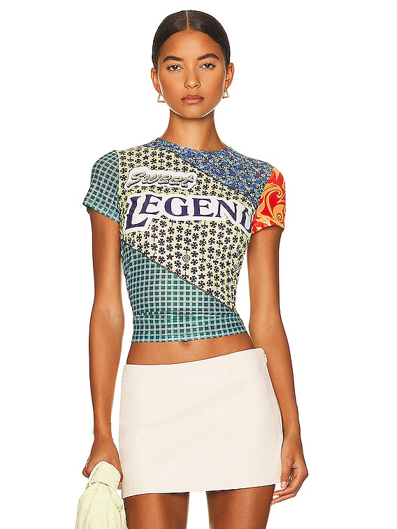 Miaou x Paloma Elsesser Mini Tee in Sweet Legend | FWRD