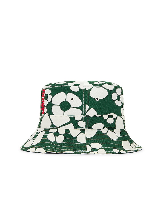 x Carhartt printed bucket hat in multicoloured - Marni