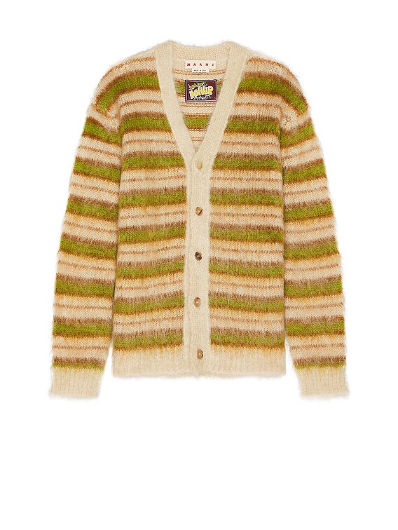 MARNI イエロー　カーディガン サイズ46 MARNI イエロー カーディガン サイズ46